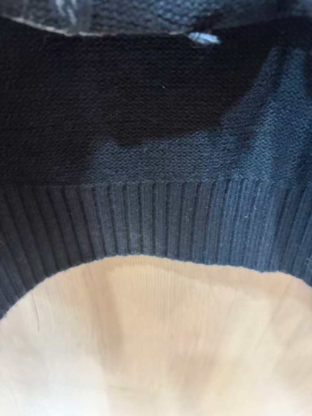 Polo Ralph Lauren Equestrian Bear Black Knit Sweater - Picture 6 of 7